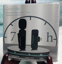 Lavalier Lapel Microphone Wireless Mic For Apple IPhone/ IPad 2Pack NIB