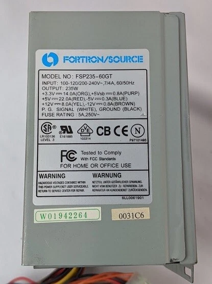 Fortron FSP235-60GT Power Supply - Image 2 of 2