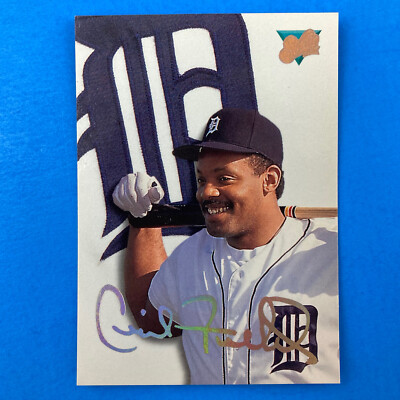 Cecil Fielder 1993 Leaf Studio Card #37 MLB Detroit Tigers