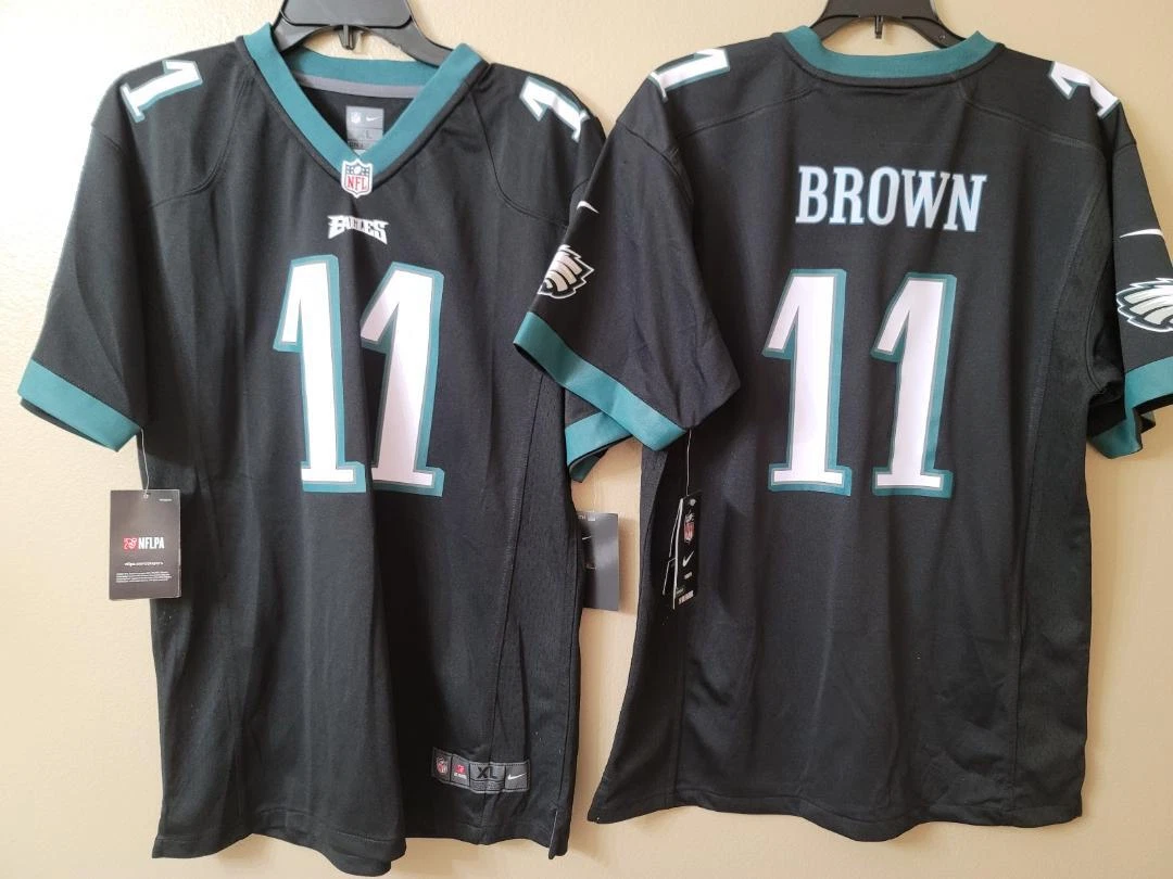 Youth Nike A.J. Brown Philadelphia Eagles 2023 Salute to Service Limited Jersey Size: Small