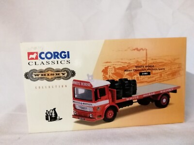 Corgi Classics Whisky Collection - ''WHITE HORSE'' Albion Clydesdale Platform Lorry