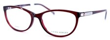 LAURA ASHLEY DIANNA 2 Wine Womens Cat Eye Full Rim Eyeglasses 54-16-135