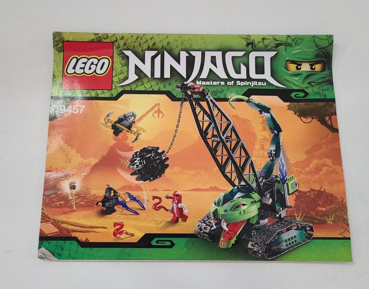 Lego Ninjago Master Of Spinjitizu Instruction Manual Booklets No