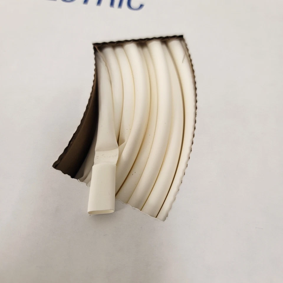 Sumitomo Sumimark SM3-12 1/4 дюйма белые полиолефиновые термоусадочные трубки 2:1 200 футов - Изображение 4 из 4