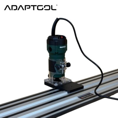 Metabo FM 500-6 Trimmfräse Führungsschiene Adapter auf Einhell Führungsschiene