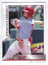 2022 Springfield Cardinals (Double-A St. Louis Cardinals) Nick Dunn