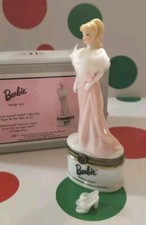 Enchanted Evening Barbie PHB Porcelain Hinged Box Midwest of Cannon Falls