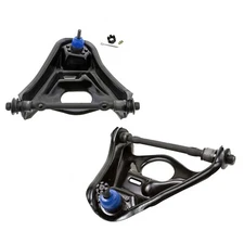 Mevotech Pair Set Front Upper Control Arm & Ball Joint Assemblies For Chevy GMC