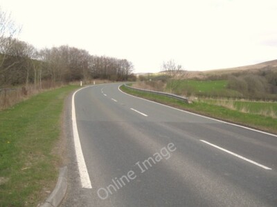 Foto 6x4 Die A7 Richtung Norden, weg von Langholm Langholm\/NY3684 unten c2010