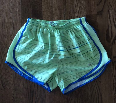 green nike shorts womens
