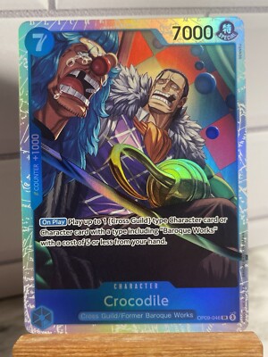One Piece TCG English OP09-046 Crocodile SR Foil | eBay