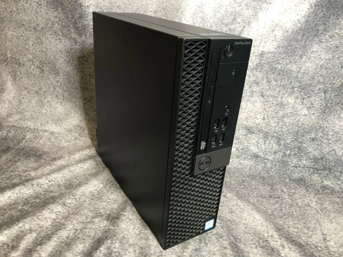 Dell Optiplex 5040 8GB RAM 256GB SSD Core i3 6100 Windows 10 Desktop SFF