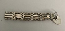 Vintage 70’s Silver Gate Bracelet
