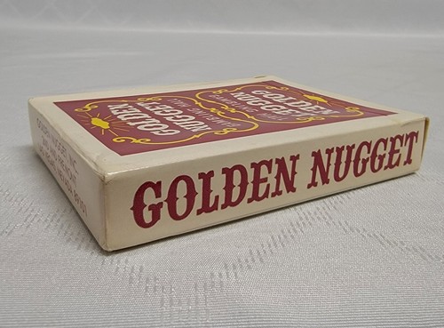 Golden Nugget Las Vegas Gambling Hall Playing Cards Red Sealed Vintage - Picture 5 of 8