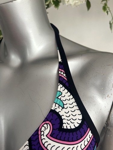 Next Bikini Top Halter Ferretto Stampa Paisley Taglia 34 36 38 A B C D NUOVO EC54 - Foto 10 di 19