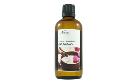 Bio Jojobaöl kaltgepresst 100ml + natürlicher Duft ätherisches Öl Naturkosmetik