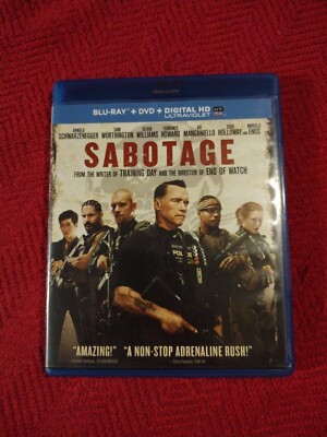 SABOTAGE DVDセット Sabotage (Blu-ray/DVD, 2014, 2-Disc Set) | eBay