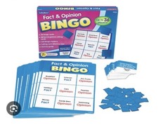 Lakeshore Fact and Opinion Bingo - Ages 7 - Gently Used