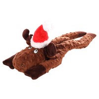 Flamingo Hundespielzeug Rentier Taci Braun Mit Squeaker 23X13,5X41 Cm