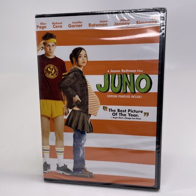 Juno (DVD, 2007) Brand New Sealed, Michael Cera, Ellen Page, Jennifer Garner
