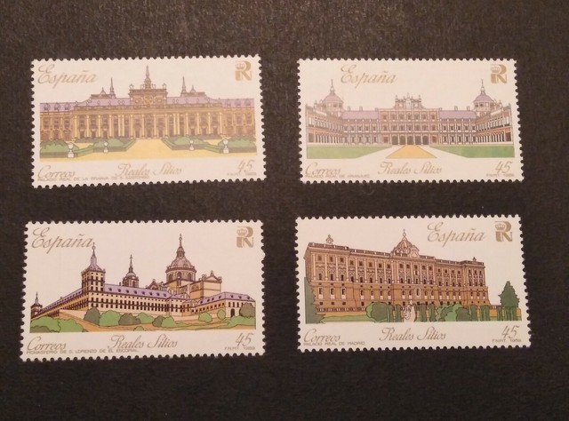 SELLOS ESPAÑA MNH 1989 SH PATRIMONIO NACIONAL. PALACIOS REALES SELLOS ESPAÑA MNH 1989 SH PATRIMONIO NACIONAL. PALACIOS REALES