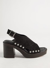 High Heel Clogs, Gr. 42-47, neu, bequeme Weite (auch für Männerfüße!)