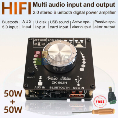 Módulo Amplificador De Audio TPA3116 50Wx2, Con Bluetooth | Electrónica Alpha Guatemala - Foto 8