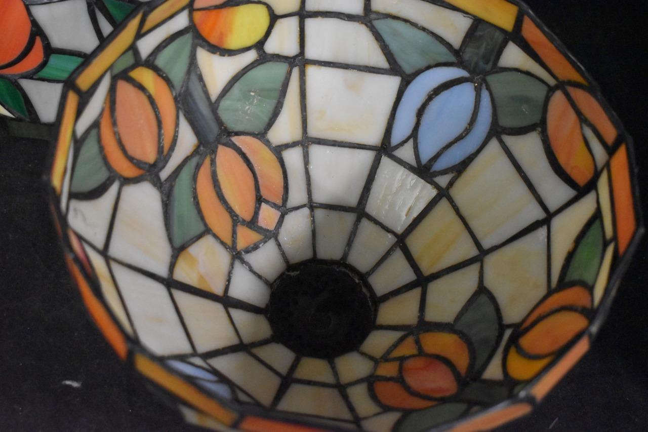 Tiffany Style Glass Lampshades x2 eBay