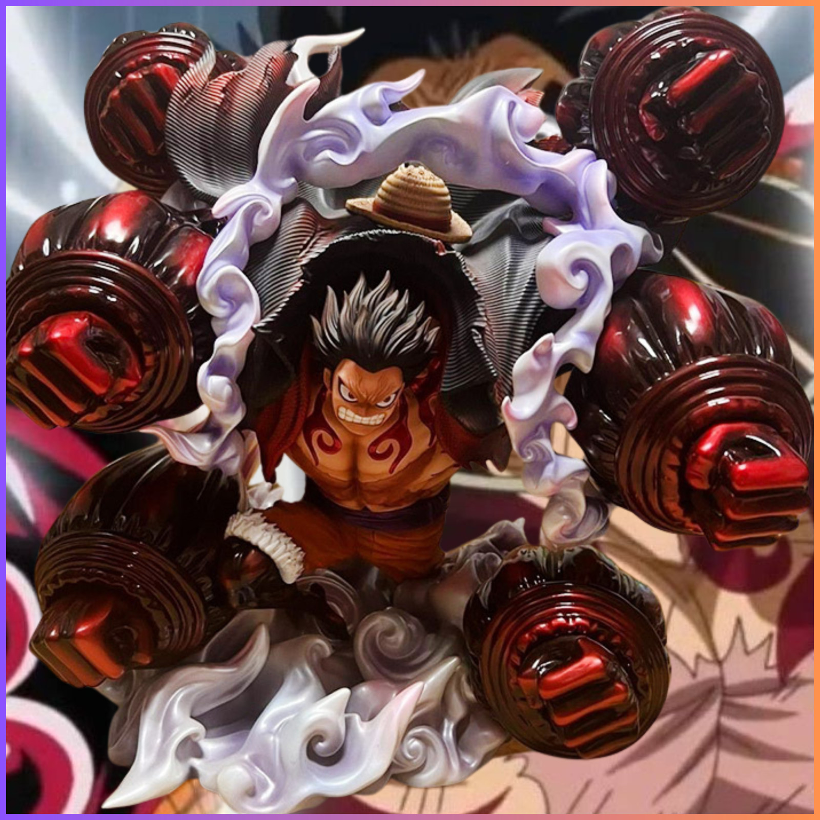 ⚡ Figura One Piece – Monkey D. Luffy Gear 4 (29 cm) ⚡