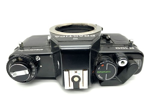 Praktica B100 electronic 35mm SLR Analógico Pentacon Body! Beli - Imagen 3 de 4