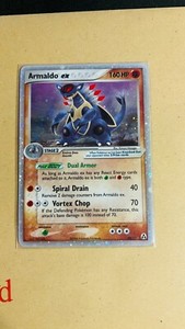Armaldo 84/92 Holo EX Legend Maker Pokemon Card NM Front