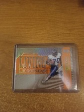 2020 PANINI ILLUSIONS FOOTBALL ORANGE LIVING LEGENDS #LL19 BARRY SANDERS NM/M