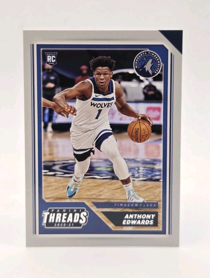 2020-21 Panini Chronicles - Threads Anthony Edwards #87 (RC)