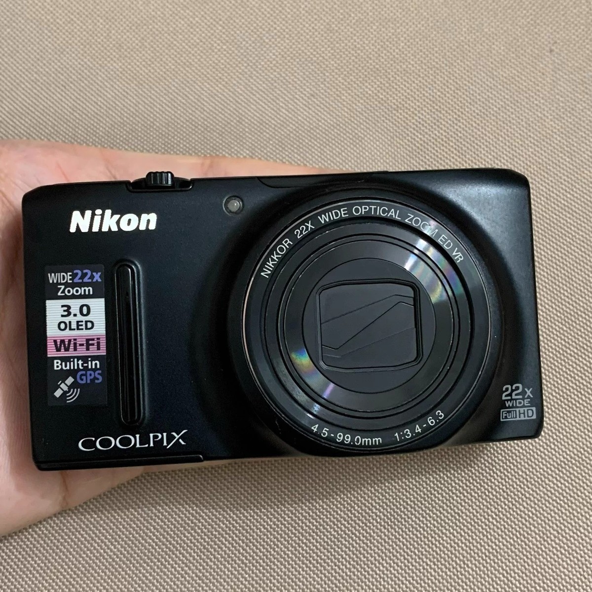 Nikon COOLPIX S9500 ブラック デジタルカメラ コンデジ Nikon デジタルカメラ COOLPIX S9500