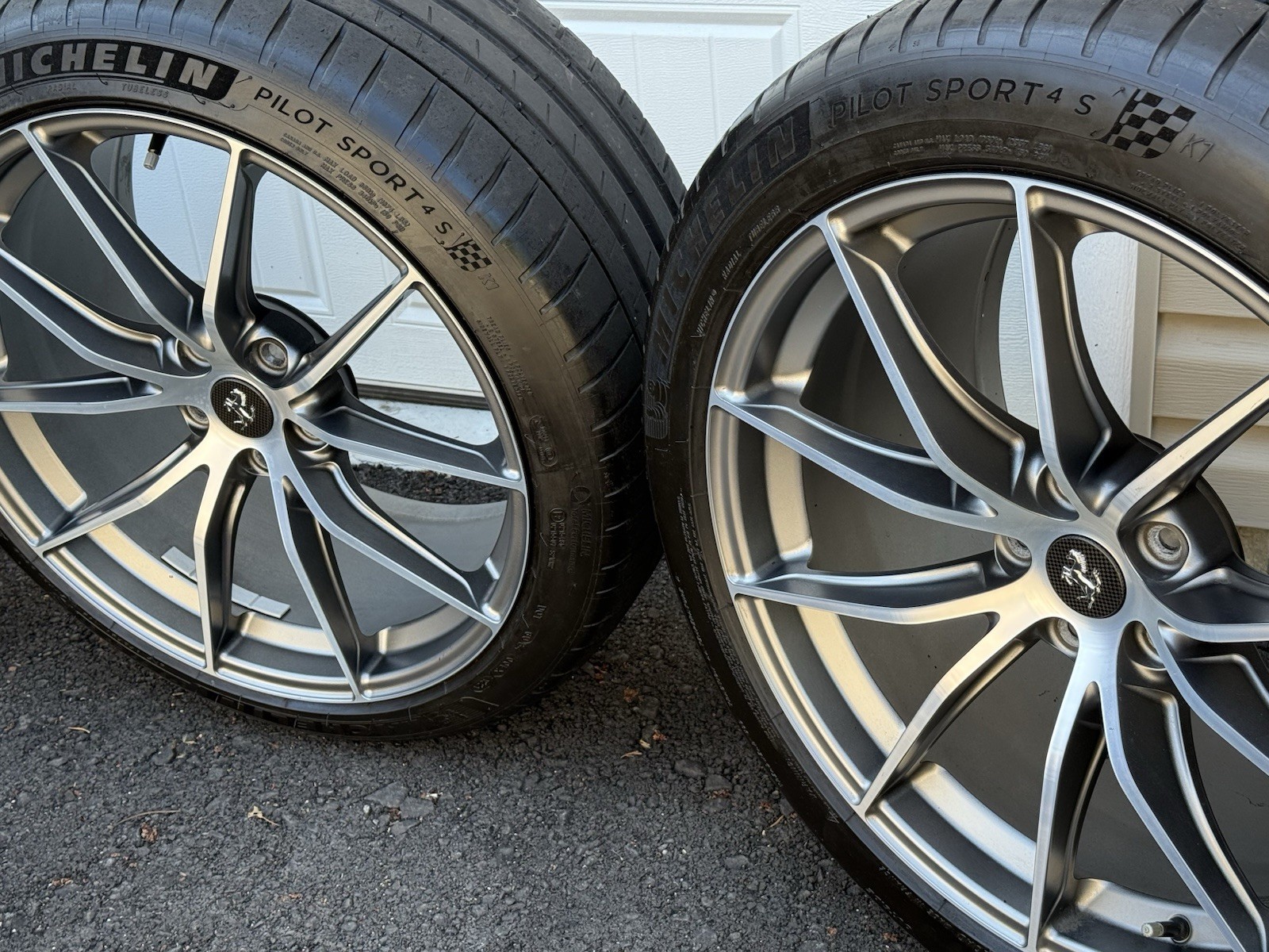 20 OEM FERRARI 812 SUPERFAST GTB F12 GTS COMPETIZIONE PISTA 488 WHEELS TIRES SET