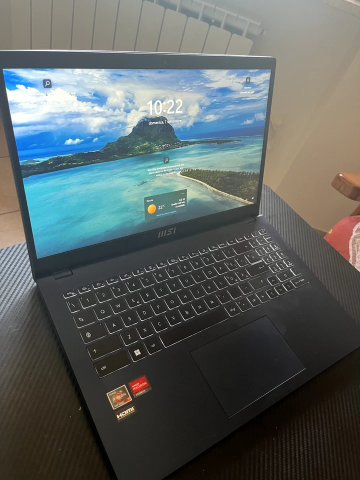 MSI Modern 15 BTY-M494 15,6" (Ryzen 7 7730U, 16GB RAM DDR4, 512GB SSD) Laptot - Immagine 3 di 4