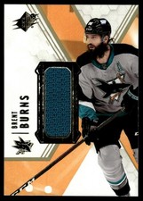 2021-22 SPx Jersey Brent Burns Auto #67