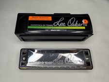 Lee Oskar F Major Diatonic Key Label In Straight Harp Harmonica 1910-F By Tombo