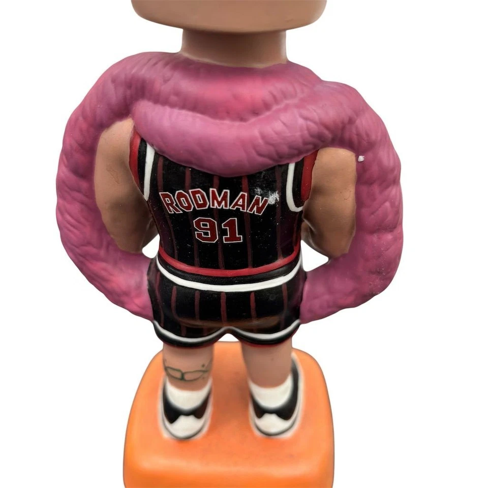 Bobblehead Dennis Rodman Chicago Bulls SAM Inc. Edición Limitada Foto 4 de 4