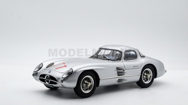 CMC M245 Mercedes Benz 300 SLR Coupé N T1 Rennsport-Tourist Trophy 1955 1/18-image