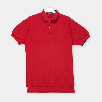 Original Ralph Lauren Poloshirt Herren in Gr. L Rot Classic Fit toller Zustand