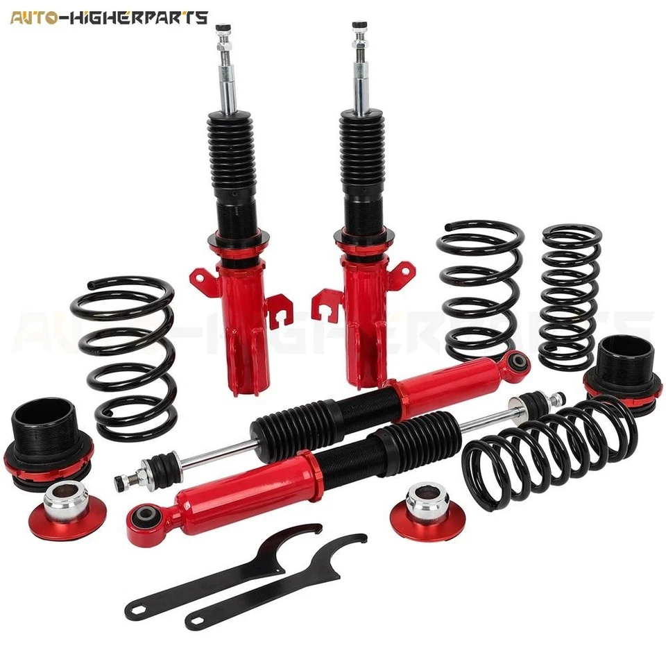 24 Level Damper Coilovers Suspension Lowering Kit For 13-19 Nissan Versa & Note Foto 2 de 4