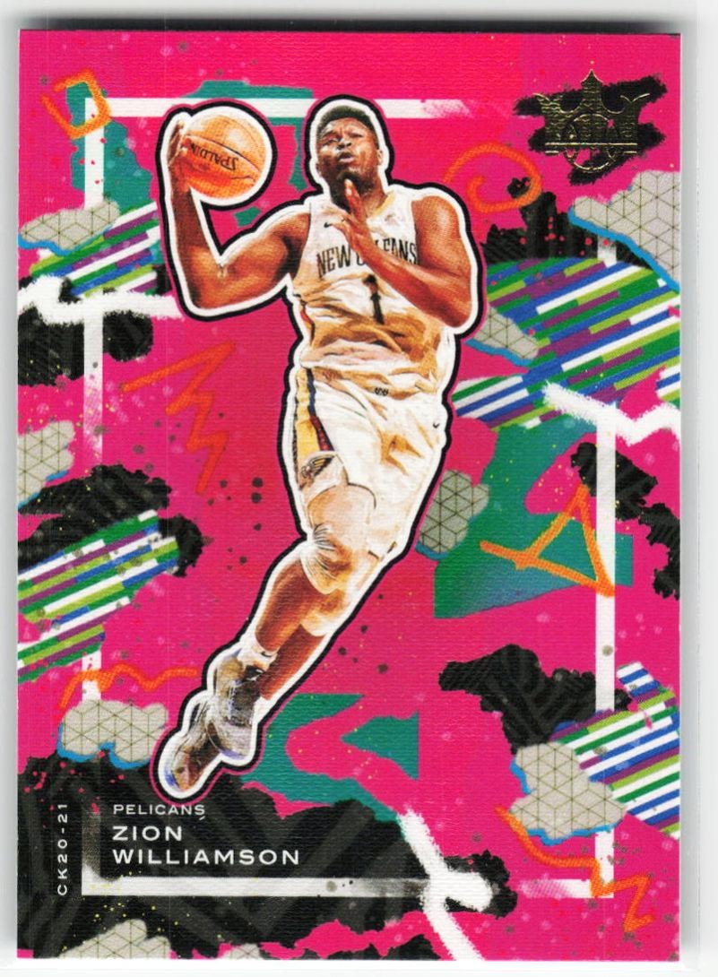 2020-21 Panini Court Kings Zion Williamson #30 New Orleans Pelicans
