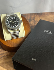 Serica Commando 4512 Mechanical Stainless Steel Field Watch with Bonklip Strap