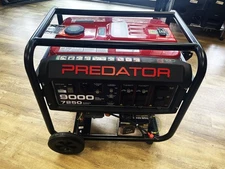Predator 9000 Watt Gas Powered Generator with Battery & Wheel Kit - PPSKN352671