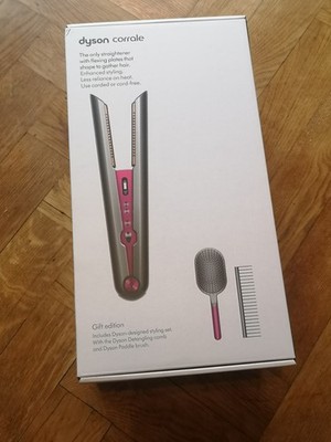 Dyson Corrale  Glätteisen (Schwarz Nickel/Fuchsia) Geschenk Edition, Brandneu 2