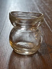 1.75" Glasco Eyewash Eye Bath Glass CLEAR Vintage Eye Wash