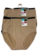 Radiant Vanity Fair Size 4X/11 Light Smoothing Seamless Briefs 4 Pair New