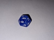 Chessex Vortex Wispy Blue - d20 - OOP dice 1 