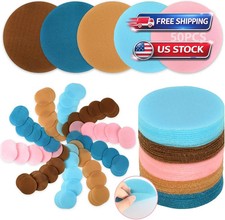 50Pcs Carpet Spot Markers 4  Circle Dots for Classroom Floor 5Colors Yoga Game